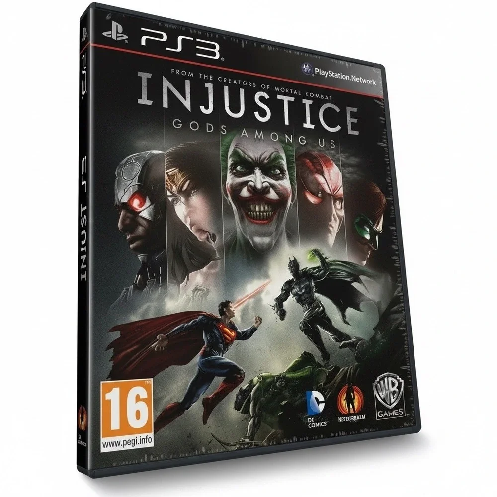 Injustice Gods Among Us PS3 Brand New Factory Sealed PlayStation 3 PAL PEGI 16‎